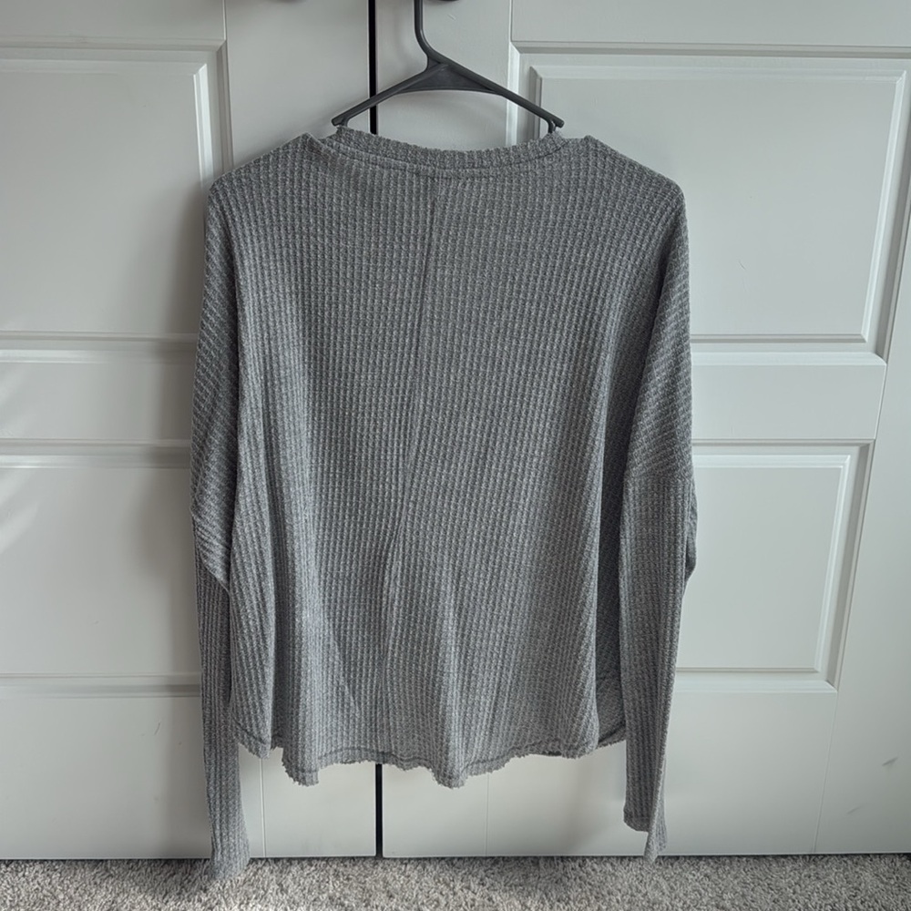 Free People Waffle Top - Picture 2 of 2
